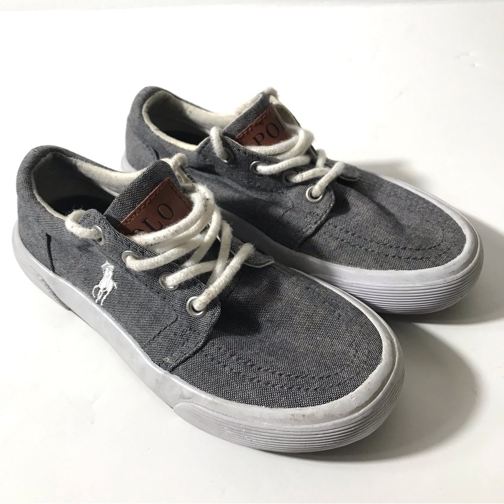 Polo by Ralph Lauren Gray Kids Sneakers